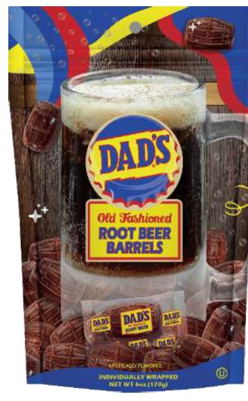 Dads Rootbeer Barrels Peg Bag 6 oz