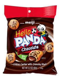 Meiji Hello Panda Chocolate Cookie Peg Bags Boxes 2 oz 06ct
