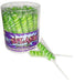 Albert's Colorsplash Twisty Pops Jet Black lollipops, tub of 30 individually wrapped twisted pops