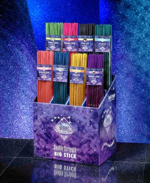 Big Dipper cardboard rack display unit for snack bags, retail counter and point-of-purchase merchandising
