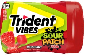 Trident Vibes Spk Redberry 40pc Boxes Bottles 06ct