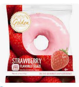 Donut Golden Dough Strwberry Boxes 07ct