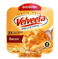 Velveeta Shells & Cheese BowlW/ bacon Bowl 5 oz