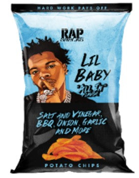 Rap Snacks Lil Baby Sv,bbq,on 2.5 Chips 10ct