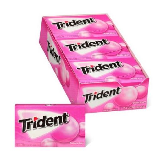 Trident Valu Bubblegum Boxes 12ct