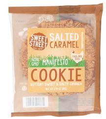 Sweet Street Manifesto Cookie Salt Caramel Individually Wrapped