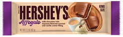 Hershey's Affogato King Size Chocolate Bar 2.2 oz with coffee-inspired flavor packaging