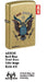 Buck Wear Red White Blue brass lighter with patriotic American-themed artwork