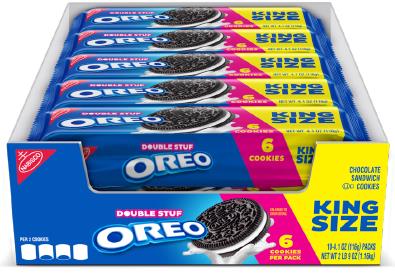Oreo King Size Double Stuff 4.15 Boxes 12ct