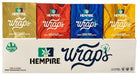 Hempire Hemp 4-Wide Combo Rolling Papers 60-count box front packaging