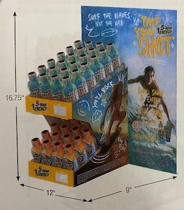 5 Hour Energy Take Your Shot Display Counter 72ct