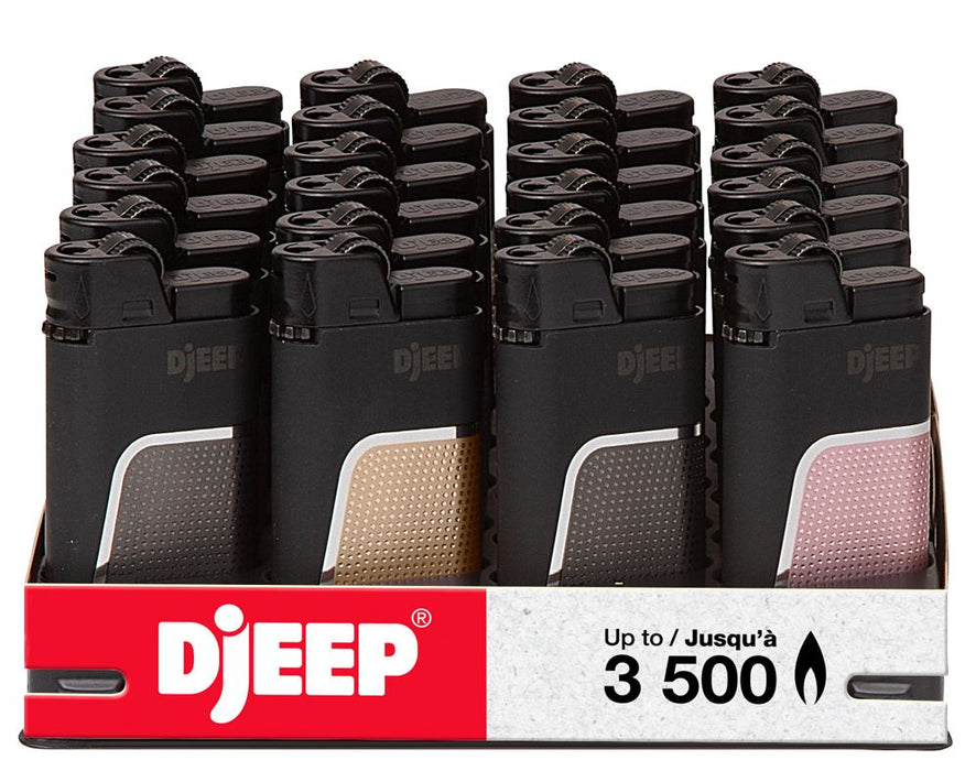 BIC Lighter Djeep Maxi Bold Boxes 24ct