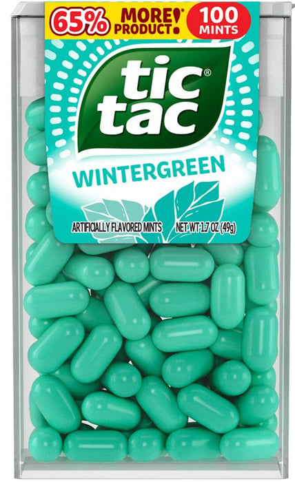 Tic Tac Wintergreen Boxes 1.7 oz 12ct