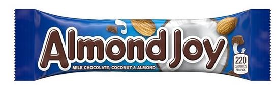 Almond Joy Chocolate Coconut Candy Bar 24ct