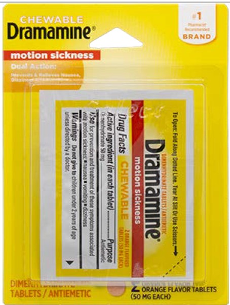 Dramamine Sleeves 12ct