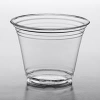 Walco Clear 9 oz PET Plastic Cups 1000-count case wholesale food service
