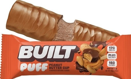 Built Puff Peanut Butter Protein Bar 1.41oz 12ct