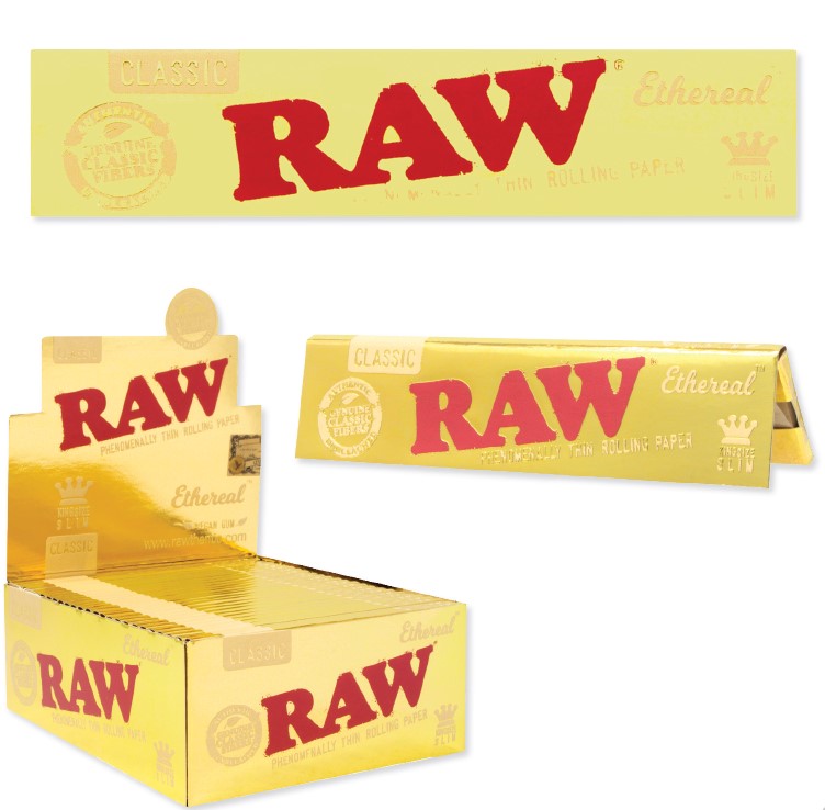 Raw Papers Ethereal King Size Slim Boxes 50ct