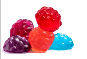 Albanese Mixed Berries Gummy Candy 4.5 lb assorted berry-flavored soft gummies in a colorful mix