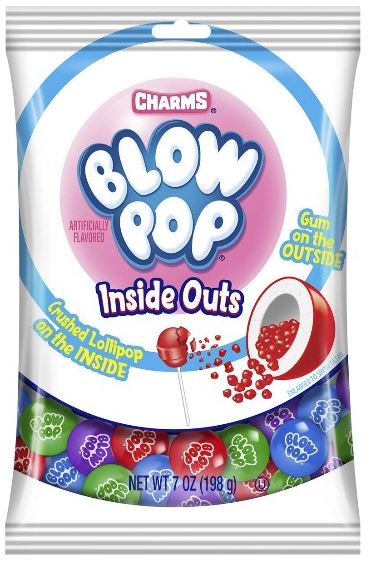Charms Inside Out Blowpop Peg Bag 7 oz