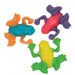 Albanese Rainforest Frogs fruit-flavored gummy candy, colorful frog shapes, 4.5 lb bulk supply