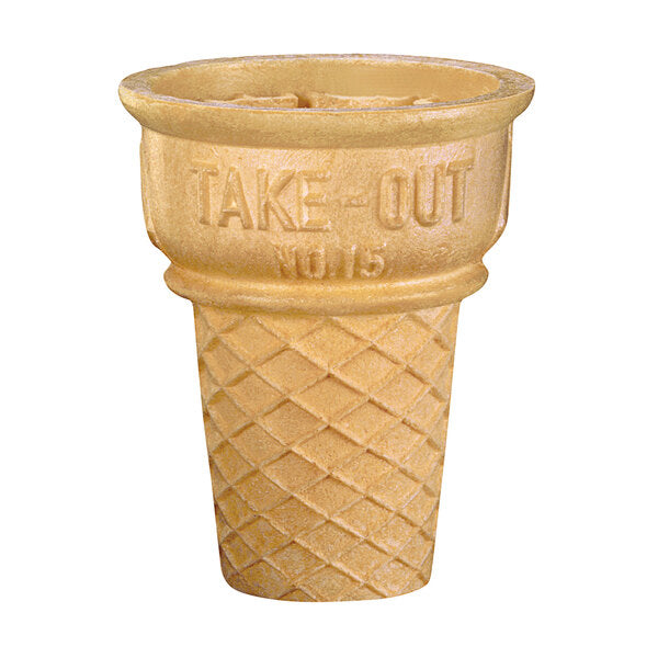 Keebler Cones, Eat it All Cake Ice Cream Cones Bulk 15D (Pack of 600)