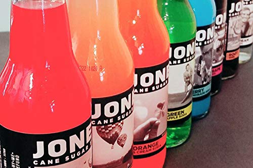 Jones Soda Blue Bubblegum Flavored 12oz Glass Bottles 12-Pack Wholesale