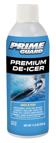 Prime Guard Premium De-Icer Spray 11.5 Ounce Cans 12-Pack Wholesale Case