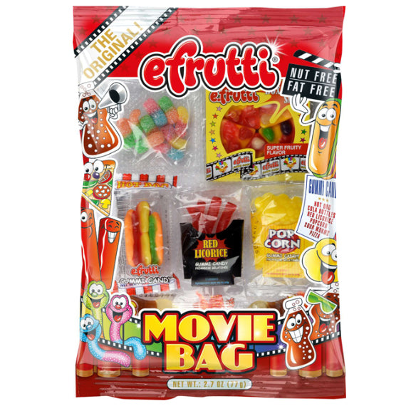 eFrutti Movie Bag Gummies Bag 2.7 oz