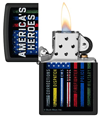 Zippo Lighter American Heroes Single Box