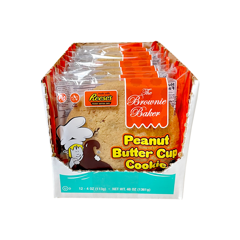 Bbaker Cookie Pnt Btr Cup 4 oz 12 Per Case