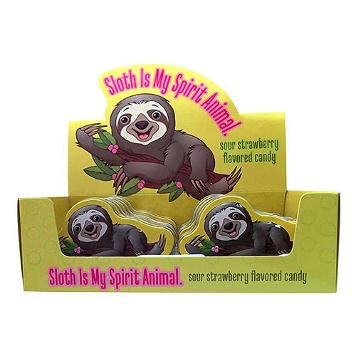 Sloth Spirit Animal Candy 12 Per Box