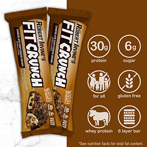 Fit Crunch Crunch Choc Cook Dgh Protein Bars 88 g 12 Count Wholesale