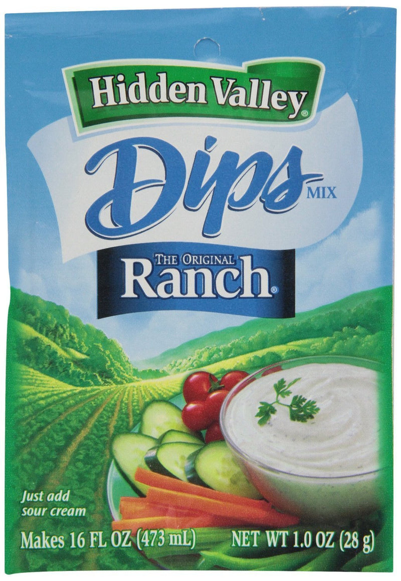 Hidden Valley Ranch Dip Mix 1 oz [12-Packets]