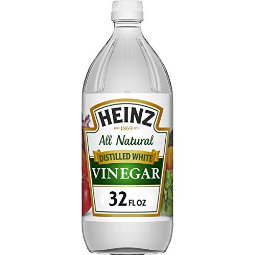 Heinz Distilled White Vinegar (32 fl oz Bottles, Pack of 12)