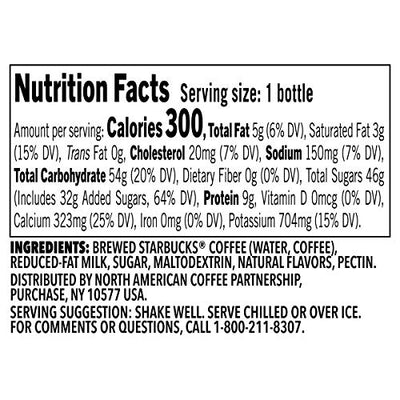 Starbucks Frappuccino Coffee Drink, Caramel, 13.7 fl oz Bottles (12 Pack)