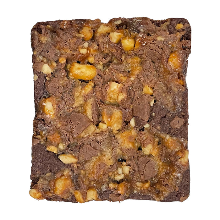 The Brownie Baker Caramel Snickers Brownies 12-Pack Wholesale