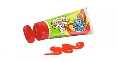 WARHEADS Sour Watermelon Squeeze Candy, Intense Tangy Flavor, 2.25 oz (12-Bottles)