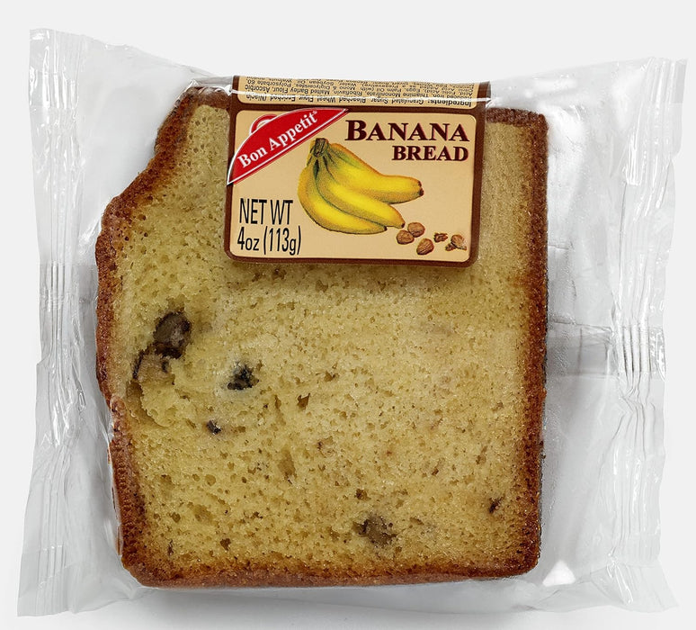 Bon Appetit Banana Nut Cakes 4oz Wholesale 8-Count Packs