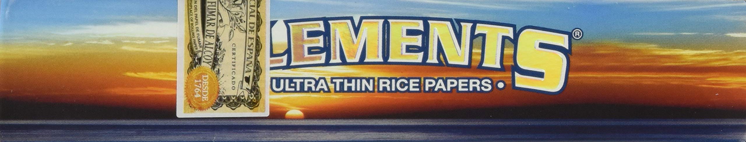 ELEMENTS Rice Papers 1-1/ 4 oz 25 Per Box