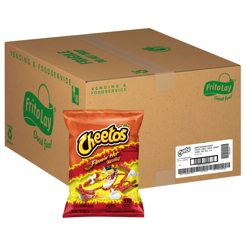 Cheetos Flamin Hot 2oz 64ct