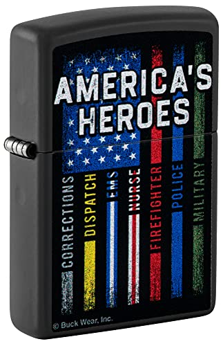 Zippo Lighter American Heroes Single Box