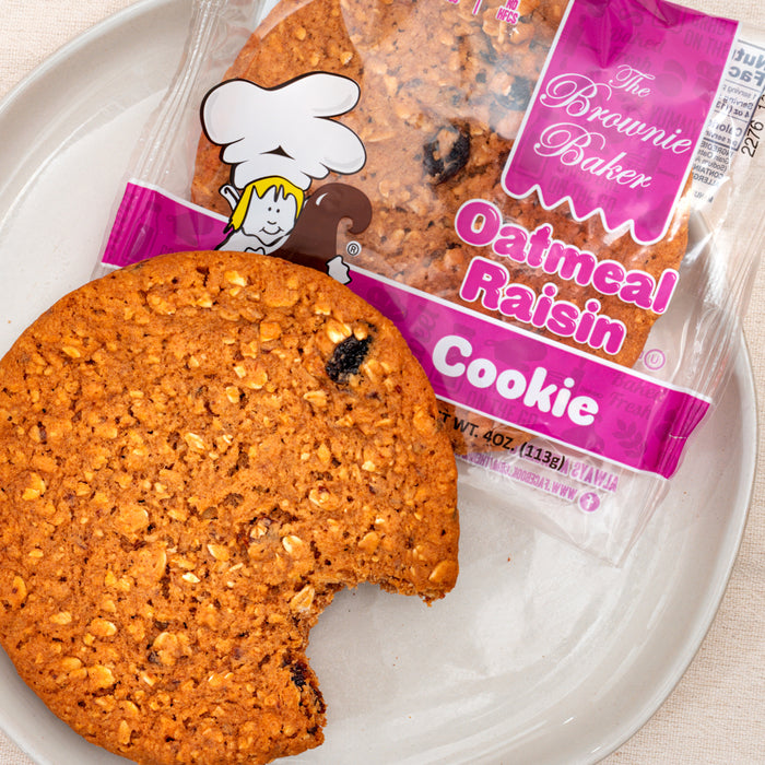 The Brownie Baker Oatmeal Raisin Cookie (Pack of 12)