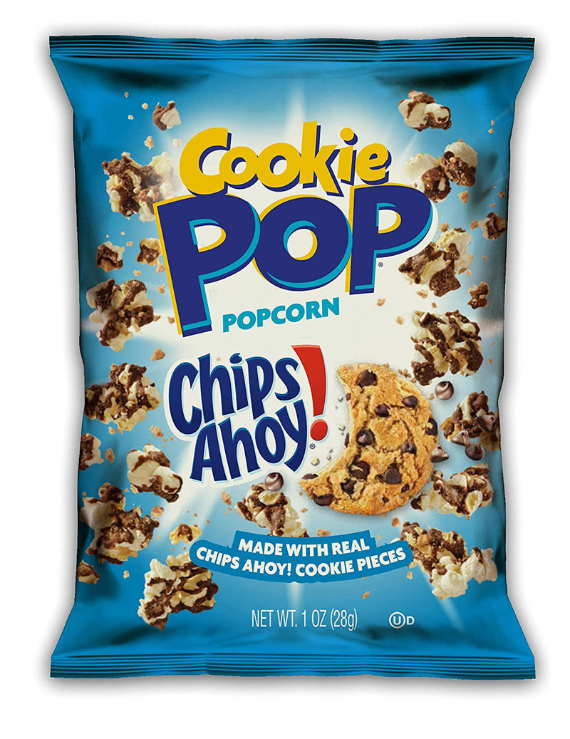 Cookie Pop Chips Ahoy Popcorn 1 oz (Pack of 8)