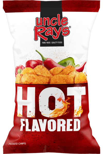 Uncle Ray's Hot Chips, 8.5 oz (Pack of 9)