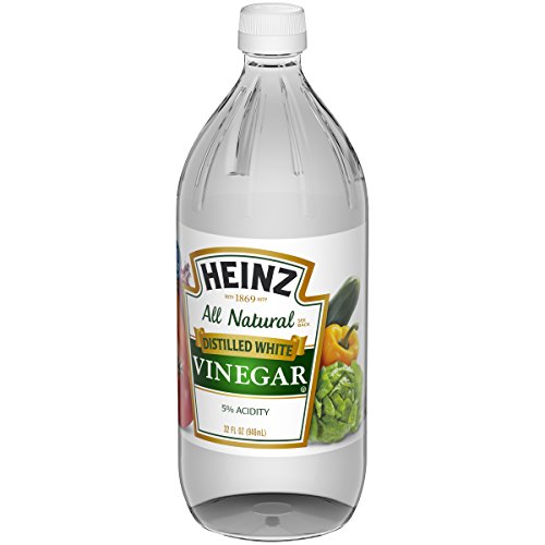 Heinz Distilled White Vinegar (32 fl oz Bottles, Pack of 12)