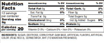 Gurley's Dubble Bubble Gum (Pack of 12)