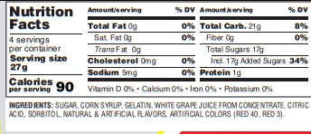 Gurley's Gummi Watermelon Rings (Pack of 12)