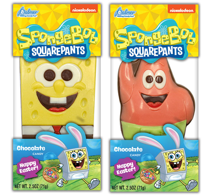 Spongebob Rm Palmer Choc 2.5 oz 24 Per Case