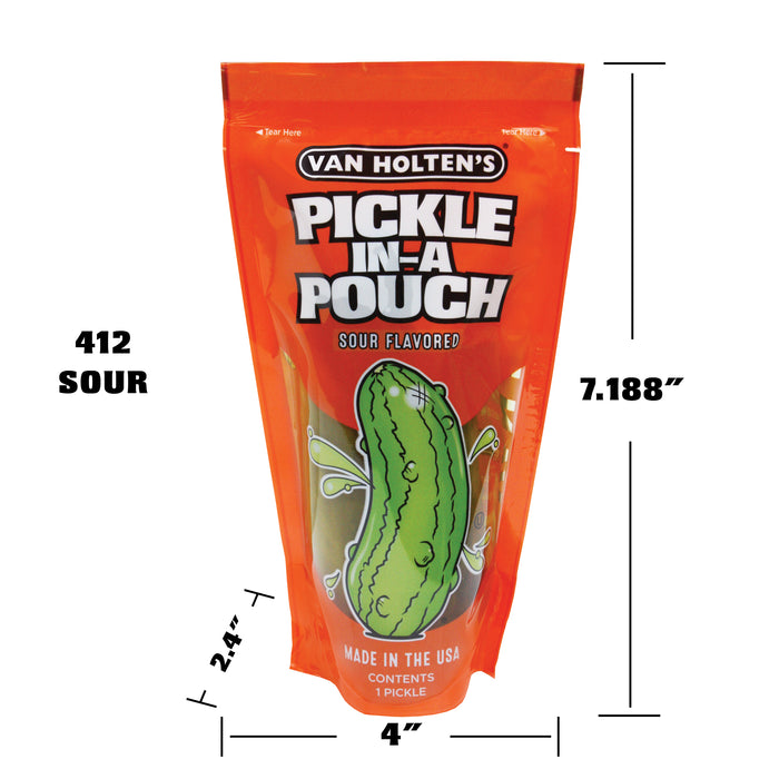 Van Holten's Jumbo Sour Pickle Iw 12 Per Case